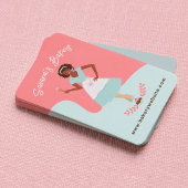 Retro  bakkerijdiensten visitekaartje