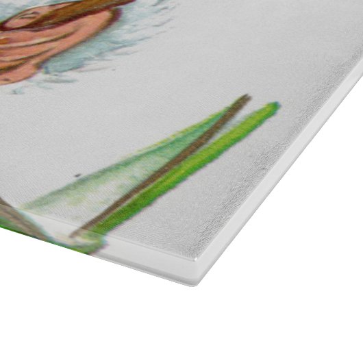 retro  bakkerijfeestdag snijplank (Hoek)