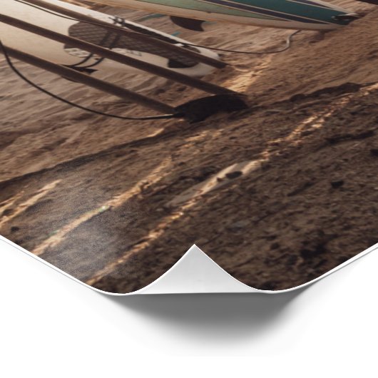 Retro Bali Reisposter Perfect Poster (Hoek)