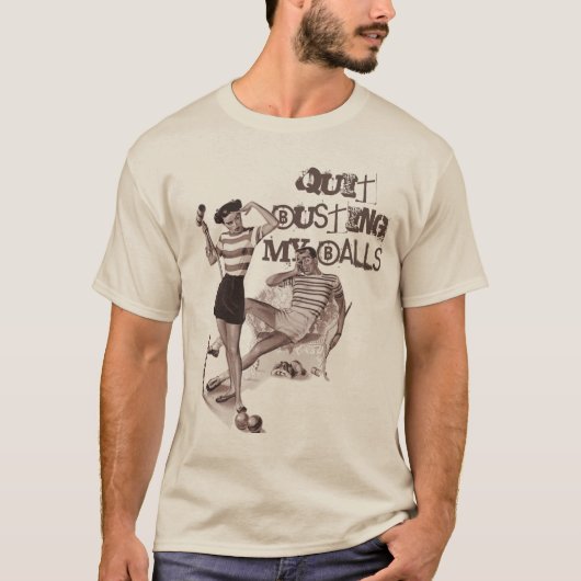 Retro Ball Busting T-shirt (Voorkant)