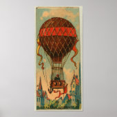 Retro Ballon Godard Poster (Voorkant)