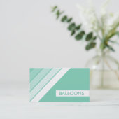 REtro BALLOONS Visitekaartje (Staand voorkant)