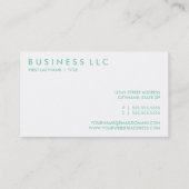 REtro BALLOONS Visitekaartje (Achterkant)