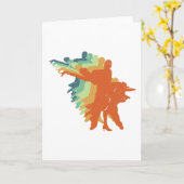 Retro Ballroom Dancing, Ballroom Dancer Cadeau Kaart (Gele Bloem)