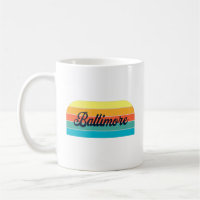 Retro Baltimore Coffee-Mok