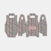 retro bamboe bedankdoosjes (Uitgevouwen)