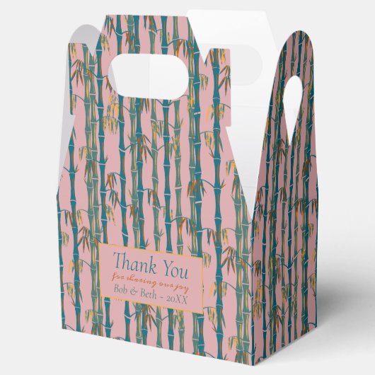 retro bamboe bedankdoosjes (Geopend)