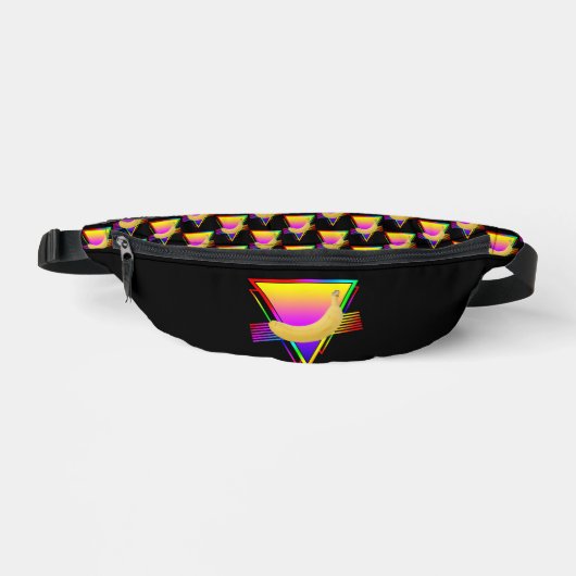 Retro Banaan Fruit Heuptasje (Voorkant)