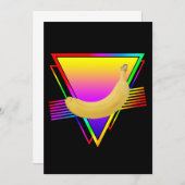 Retro banaan fruit kaart (Voorkant / Achterkant)