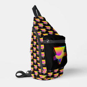 Retro Banaan Fruit Sling Bag