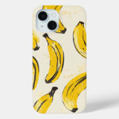 Retro Banana iPhone Case (Achterkant)