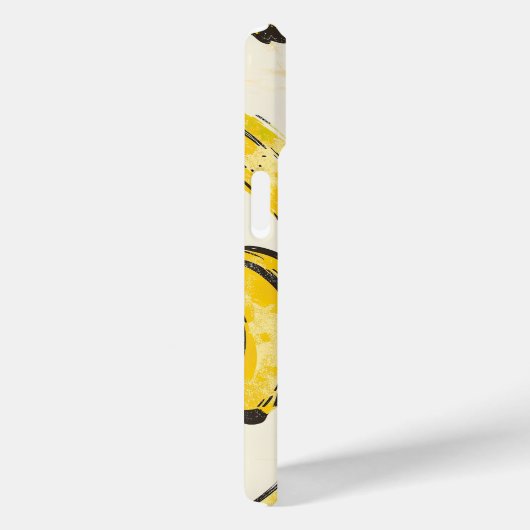 Retro Banana iPhone Case (Achterkant / Rechts)
