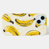 Retro Banana iPhone Case (Achterkant (horizontaal))