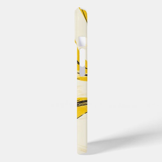 Retro Banana iPhone Case (Achterkant / Links)