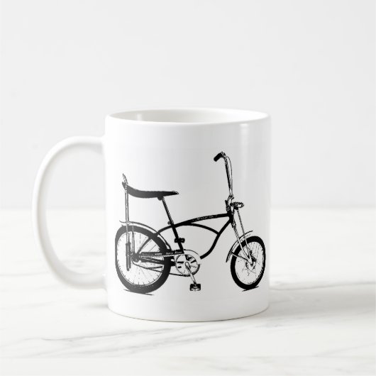 Retro Banana Seat Bike Koffiemok (Links)