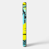 Retro Bananen Illustratie Case-Mate iPhone Case (Achterkant / Links)