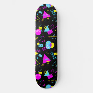 RETRO BAND COLLEURRIJKE VORMEN PERSOONLIJK SKATEBOARD