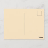 Retro Bangkok skyline - Thailand reisgeschenken Briefkaart (Achterkant)