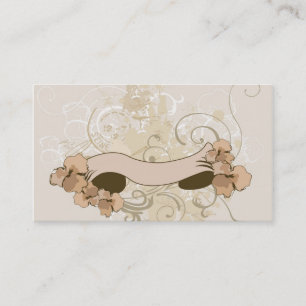 Retro banner Visitekaartje