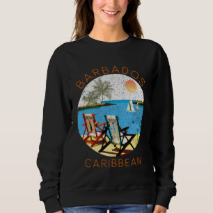 Retro Barbados Souvenir Vintage Strandvakantie Trui
