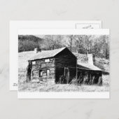 Retro Barn Briefkaart (Voorkant / Achterkant)