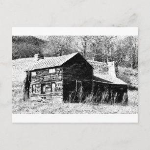 Retro Barn Briefkaart