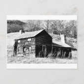 Retro Barn Briefkaart (Voorkant)