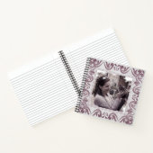 retro barokstijl grunge lijst. tekst. notitieboek (Binnen)