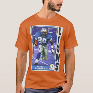 Retro Barry Sanders d T-shirt