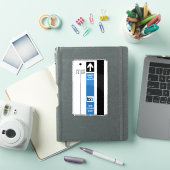 Retro Bart-trein Ticket Sticker (iPad Cover)