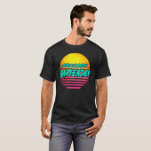 Retro Bartender Winst T-shirt (Voorkant volledig)