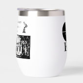 Retro BAS Roestvrijstalen Wijntrommel (Rechts)