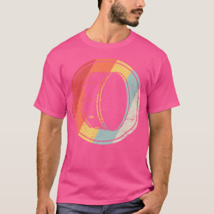  retro basdrumsilhouet t-shirt
