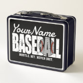 Retro Baseball ADD NAAM Pinstripe Team Speler (Achterkant)