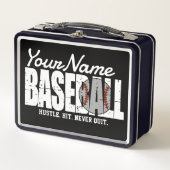 Retro Baseball ADD NAAM Pinstripe Team Speler (Voorkant)