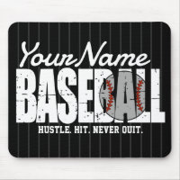 Retro Baseball ADD NAAM Pinstripe Team Speler