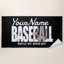 Retro Baseball ADD NAAM Pinstripe Team Speler