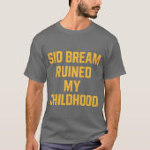Retro Baseball Fan Shirt – "Sid Bream verpest mijn (Voorkant)