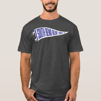 Retro Baseball Pennant South Bend T-shirt