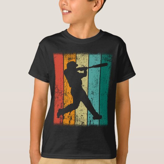 Retro Baseball T-shirt (Voorkant)