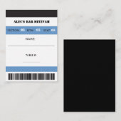 Retro Baseball Thema VIP Zitplaatsbewijs Blank Plaatskaartje (Voorkant / Achterkant)