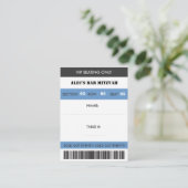 Retro Baseball Thleed VIP Seating Ticket (Staand voorkant)