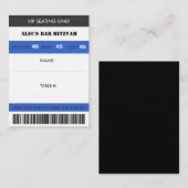 Retro Baseball Thleed VIP Seating Ticket (Voorkant / Achterkant)