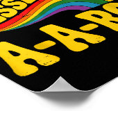 Retro Basic Ya Done Messed Up A A Ron Quote Funny  Poster (Hoek)