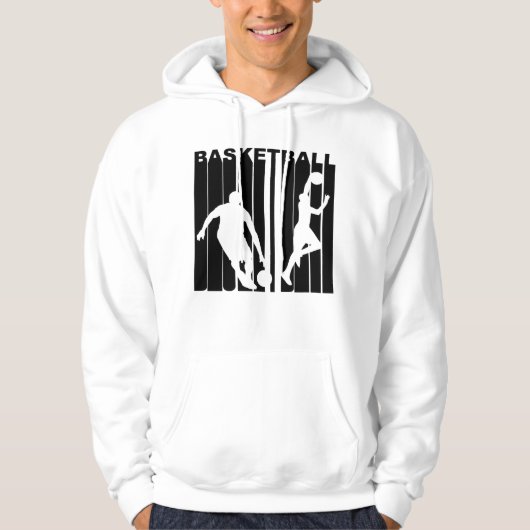 Retro Basketball Hoodie (Voorkant)