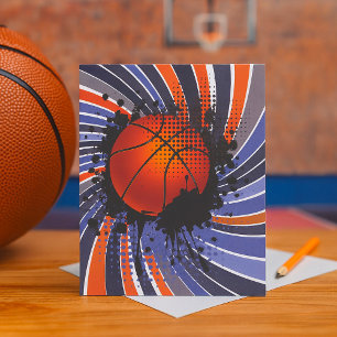 Retro Basketball Kaart