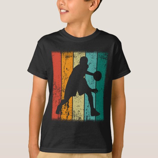 Retro Basketball T-shirt (Voorkant)