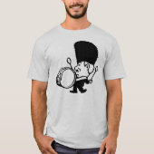 Retro Bass Drum T-shirt (Voorkant)