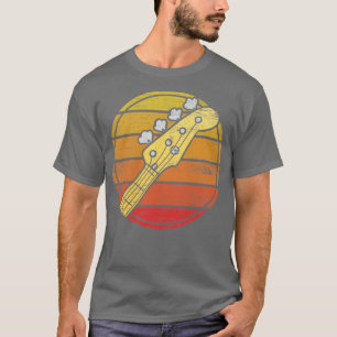 Retro Bass Guitar Grunge T-shirt