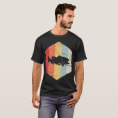 Retro Bassvissen T-shirt (Voorkant volledig)